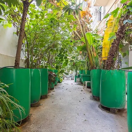 Vintage Style With Beautiful Backyard Apartamento Atenas